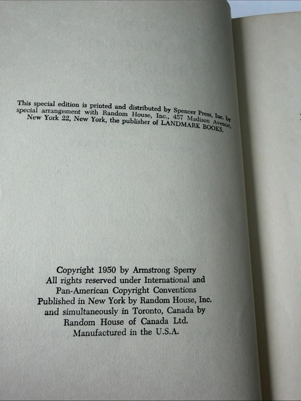 N/A hardcover edition